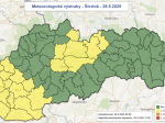 SHMÚ varuje pred vetrom v nižších oblastiach i na horách