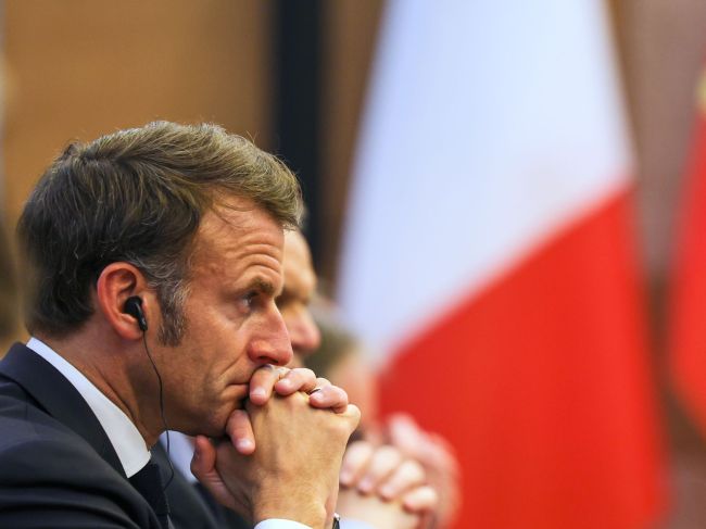 Macron: Ukrajina je testom dôveryhodnosti pre USA