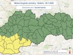SHMÚ: Varuje pred horúčavou na juhu západného a stredného Slovenska